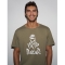 DIVERSE EXTREME TEAM - DAKAR RALLY KOSZULKA (T-SHIRT) DKR DES LOGO KOLOR JASNY KHAKI ROZMIAR XXL