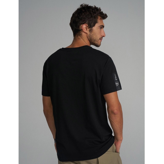 DIVERSE EXTREME TEAM - DAKAR RALLY KOSZULKA (T-SHIRT) DKR DES LOGO KOLOR CZARNY ROZMIAR M