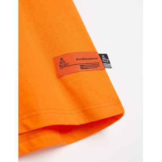 DIVERSE EXTREME TEAM - DAKAR RALLY KOSZULKA (T-SHIRT) DKR DES 0224 KOLOR POMARAŃCZ ROZMIAR M