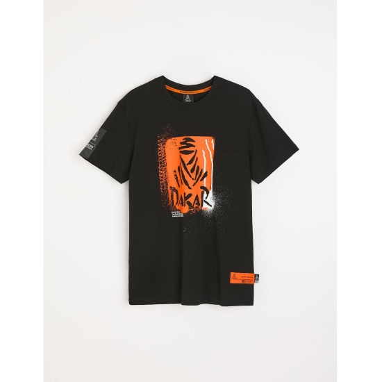 DIVERSE EXTREME TEAM - DAKAR RALLY KOSZULKA (T-SHIRT) DKR DES 0624 KOLOR CZARNY ROZMIAR M