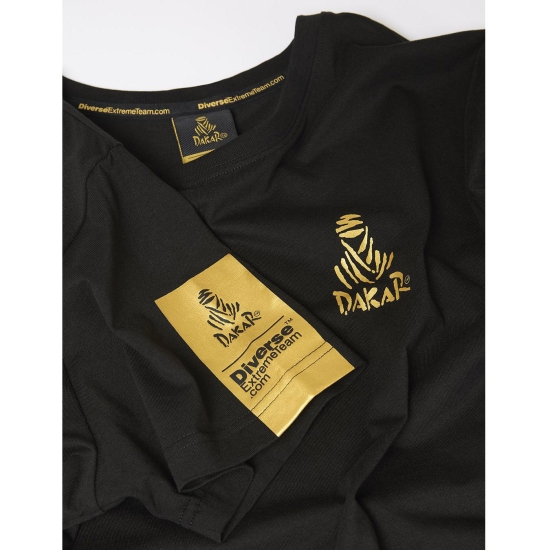 DIVERSE EXTREME TEAM - DAKAR RALLY KOSZULKA (T-SHIRT) DKR VIP 01 246 KOLOR CZARNY ROZMIAR XXL