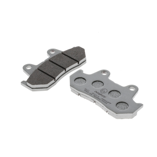 NISSIN 2024/10 KLOCKI HAMULCOWE KH69/2 PREMIUM SEMI-METALLIC (SPIEK METALICZNY) (ECE R90) (MADE IN JAPAN) (2P-242NS)