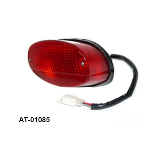 BRONCO LAMPA TYLNA YAMAHA YFZ 450 (03-04), RAPTOR 350 (04-13), RAPTOR 660 (01-05) Z HOMOLOGACJĄ (5LP-84700-10-00)(Z PODŚWIETLENIEM TABLICY)