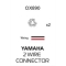 OXFORD ZŁĄCZE (PRZEWÓD / PRZEJŚCIÓWKA / KABEL / PRZEDŁUŻACZ) KIERUNKOWSKAZÓW LED I ŻARÓWKOWYCH DO KOSTKI OEM YAMAHA (ZŁĄCZE DWA PRZEWODY)