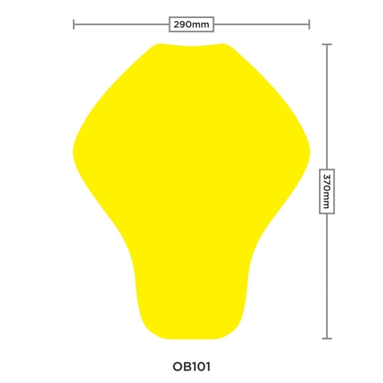 OXFORD OCHRANIACZ PLECÓW LEVEL 2 DO KURTKI (WYMIARY 370MM/290MM)