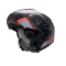 CABERG KASK SZCZĘKOWY FLIP-UP MODEL LEVO X ELITE KOLOR CZARNY MAT/SZARY/CZERWONY FLUO ROZMIAR M (PINLOCK W ZESTAWIE)