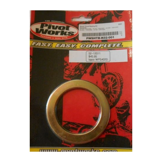 PIVOT WORKS ŁOŻYSKO OPOROWE SPRĘŻYNY AMORTYZATORA TYLNEGO (CENTRALNEGO) KAWASAKI KX 125-250/ KX 450F/ KX 250F/ KX 500