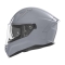 NOX KASK INTEGRALNY (FULL FACE) Z BLENDĄ N401 SOLID KOLOR SZARY POŁYSK ROZMIAR XXL