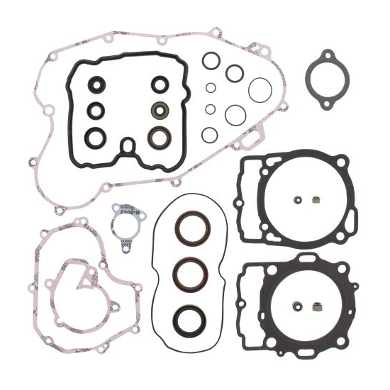 WINDEROSA (VERTEX) KOMPLET USZCZELEK KTM EXC 450 09-11, EXC 530 09-11, EXC-R 450 08, EXC-R 530 08, XCR-W 450 08 (Z USZCZELNIACZAMI SILNIKOWYMI)