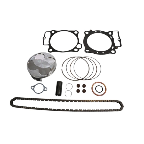 VERTEX 2025/02 ZESTAW NAPRAWCZY GÓRY SILNIKA HONDA CRF 450 R / RX '17-'18 (STD. + 0.01MM = 96.97MM) (13.5:1) (TŁOK, USZCZELKI TOP-END, ŁAŃCUSZEK ROZRZ