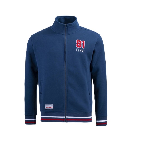 KENNY RACING BLUZA MODEL ACADEMY CARDIGAN KOLOR NIEBIESKI ROZMIAR XL