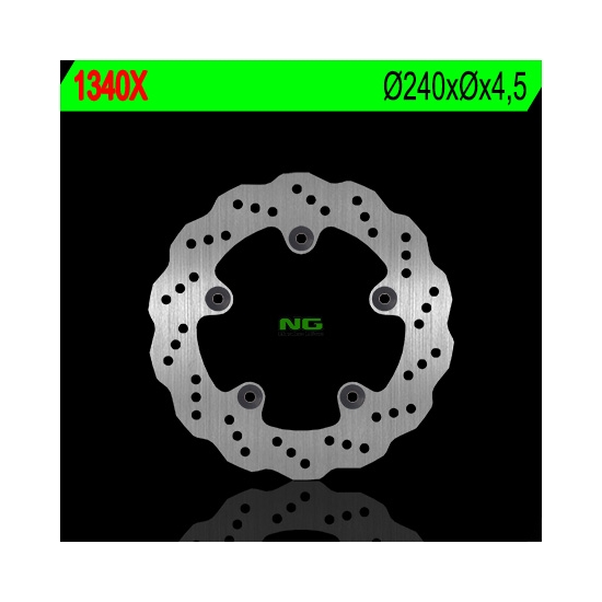 NG TARCZA HAMULCOWA TYŁ HONDA CB 650 '14-'18, INTEGRA 670 '12-'13, CTX 700 '13-'17, NC 750 X/S 14-22 (240X5) (5X10,5MM) WAVE