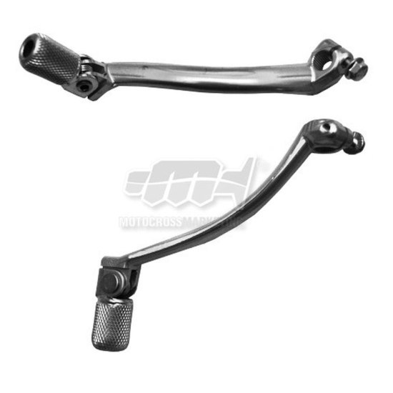 M.C. DŹWIGNIA ZMIANY BIEGÓW YAMAHA YZF 250 '06-'13,WR 250F '07-'14, WR450F '07-'15 (ALUMINIOWA) KOLOR SREBRNY, KOŃCÓWKA ALUMINIOWA