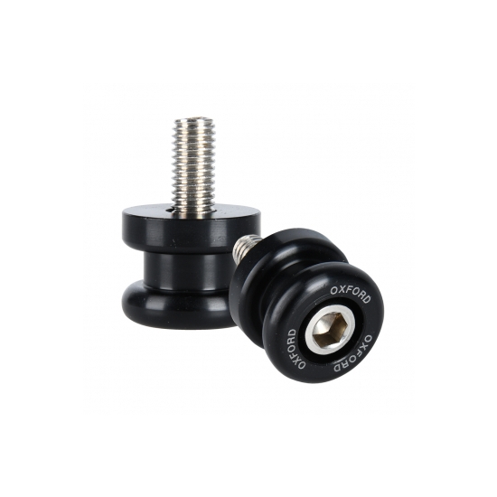 OXFORD BOBBINS ROLKI (SLIDERY) WKRĘCANE DO WAHACZA M12X1,25 KOLOR CZARNY