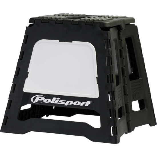 POLISPORT STOJAK POD MOTOCYKL (KRZESŁO) MAX OBCIĄŻENIE 250KG KOLOR CZARNY/BIAŁY