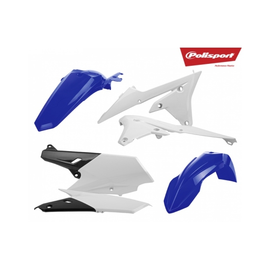 POLISPORT WYPRZEDAŻ KOMPLET PLASTIKÓW YAMAHA WRF 250 '15-'19; WRF 450 '16-'18 KOLOR OEM