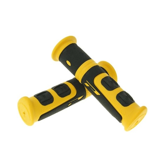 PROGRIP MANETKI PG964 ATV / JET SKI / MTB (22+22MM, DŁ. 120 MM) KOLOR ŻÓŁTY/CZARNY (964-202) (PG964/1)