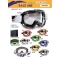 PROGRIP GOGLE PG3201-120 ATZAKI KOLOR SREBRNY (SZYBA PG3213 ANTISCRATCH, ANTI UV) (PG3201/14SL,PZ3201AG,3201-120) - WYCOFANE Z OFERTY - WYPRZEDAŻ