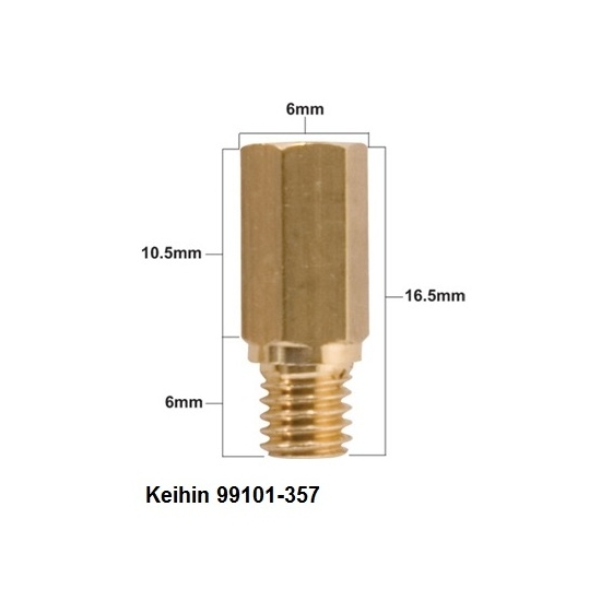 PROX DYSZA GŁÓWNA KEIHIN TYP 99101-357 ŚREDNICA #135 ( 1 SZT. )