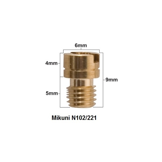 PROX DYSZA GŁÓWNA MIKUNI TYP N102/221 ŚREDNICA #137,5 ( 1 SZT. )