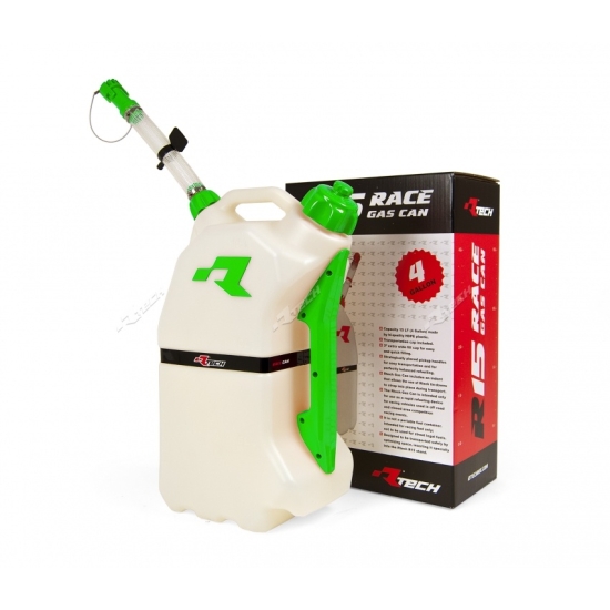 RACETECH (RTECH) KANISTER DO SZYBKIEGO TANKOWANIA MOTOCYKLA 15L KOLOR ZIELONY