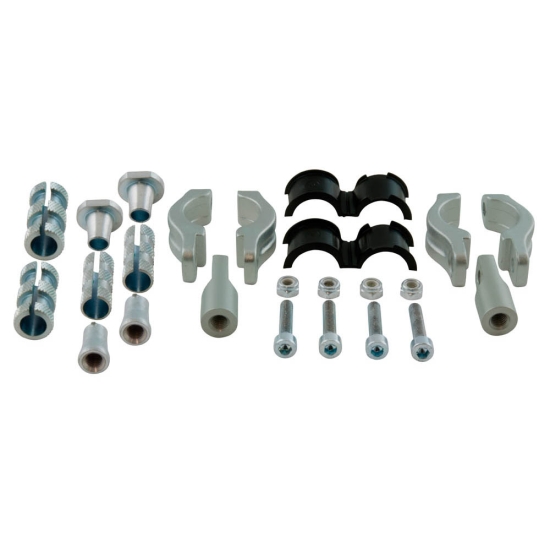 RACETECH (RTECH) MOCOWANIE OSŁON RĄK (HANDBARÓW) ŁAMANE NA ŚR. 22,2MM LUB 28,6 MM