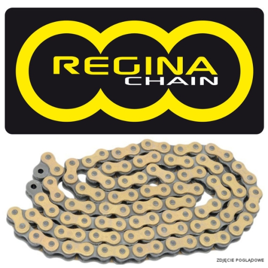 REGINA ŁAŃCUCH NAPĘDOWY 420RH2 (140 OGNIW) MOTOCROSS DO 85CCM ZŁOTY (124RH2/015) (BEZ ORINGÓW)