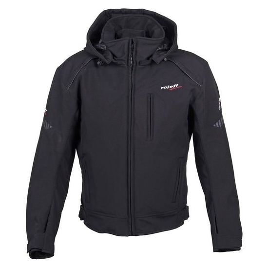 ROLEFF PROMOCJA KURTKA TEKSTYLNA SOFTSHELL KRÓTKA MODEL RO1513 (3W1) KOLOR CZARNY ROZMIAR XL
