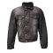 ROLEFF WIELKA PROMOCJA KURTKA KRÓTKA JEANS ARAMID MODEL RO1514 KOLOR CZARNY ROZMIAR S