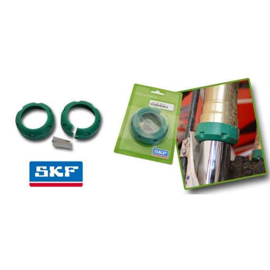 SKF ZGARNIACZE BŁOTA FORK MUD SCRAPER -ZESTAW KTM (ZESTAW NA 2 LAGI)