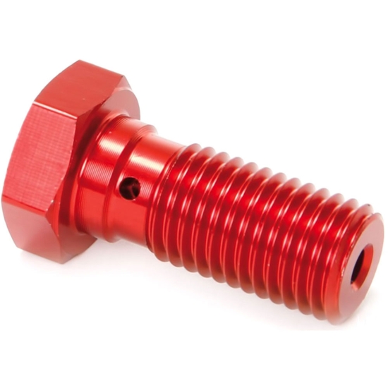 TRW ZF ŚRUBA HYDRAULICZNA DO PRZEWODÓW HAMULCOWYCH M10X1,25 KOLOR CZERWONY (PROMOCJA)