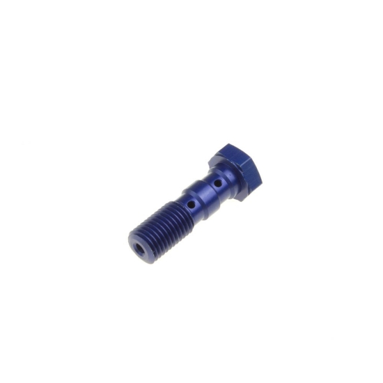 TRW ZF ŚRUBA HYDRAULICZNA DO PRZEWODÓW HAMULCOWYCH M10X1,25 PODWÓJNA KOLOR NIEBIESKI (PROMOCJA)