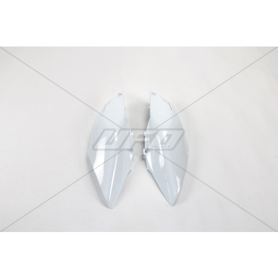 UFO BOCZKI TYLNE HONDA CRF 250R '14-'17, CRF 450R '13-'16 KOLOR BIAŁY