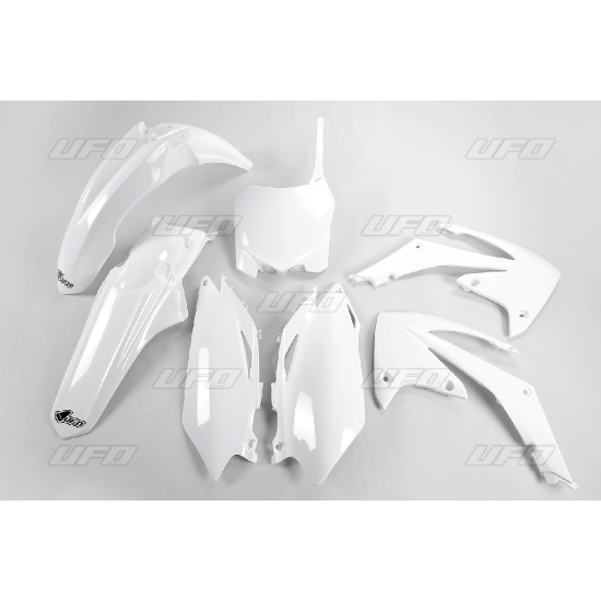 UFO KOMPLET PLASTIKÓW HONDA CRF 450 R '09-'10, CRF 250 '10 KOLOR BIAŁY (HO113E041)