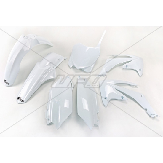 UFO KOMPLET PLASTIKÓW HONDA CRF 250R '11-'13, CRF 450R '11-'12 KOLOR BIAŁY (HO114E041)