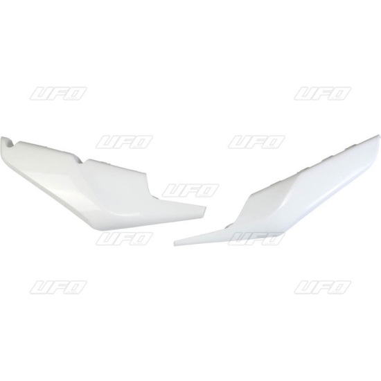 UFO BOCZKI TYLNE HUSQVARNA TC 125/250 '19-22, FC 250/350/450 '19-22, TE 150/250/300 '20-22, FE 250/350/450/501 '20-22 (DOLNE) KOLOR BIAŁY