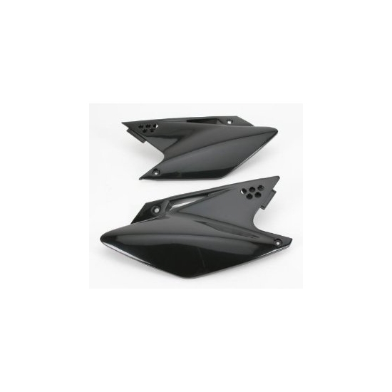 UFO BOCZKI TYLNE KAWASAKI KXF 250 '06-'08 KOLOR CZARNY