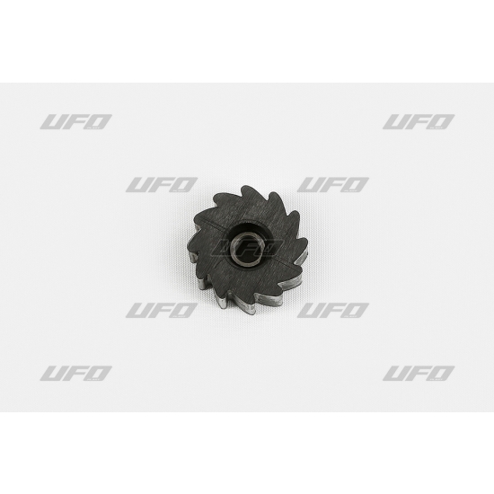 UFO ROLKA ŁAŃCUCHA KAWASAKI KXF 250 '09-'20, KXF 450 '09-'18 KOLOR CZARNY ZĘBATA (8X38X24MM) 79-5014