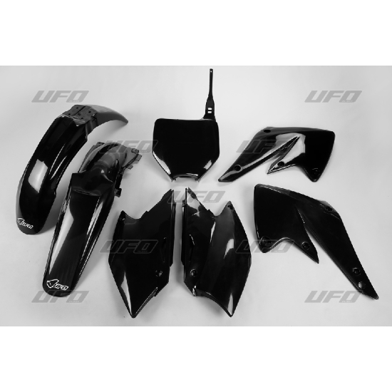 UFO KOMPLET PLASTIKÓW KAWASAKI KXF 250 '04-'05 KOLOR CZARNY (KA203E001)