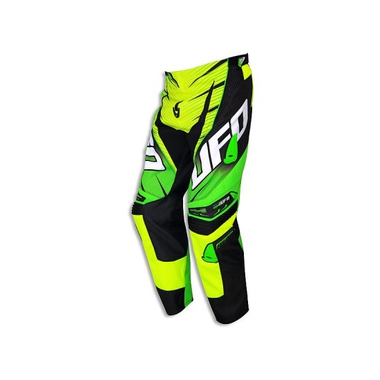 UFO SPODNIE VOLTAGE KOLOR CZARNY/ZIELONY FLUO ROZMIAR XS / EU46 / US28 - WYCOFANE Z OFERTY - WYPRZEDAŻ