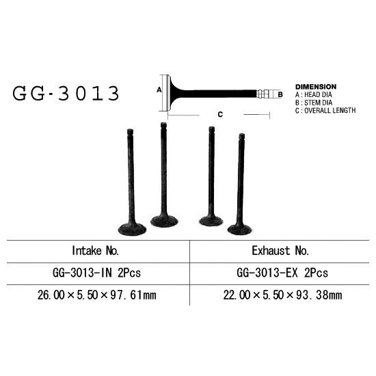 VESRAH ZAWÓR SSĄCY SUZUKI GZ 250 99-10, GN 250, DR 250, LT 300 E '87-89' (OEM: 12911-38200) (1SZT.) (MADE IN JAPAN)