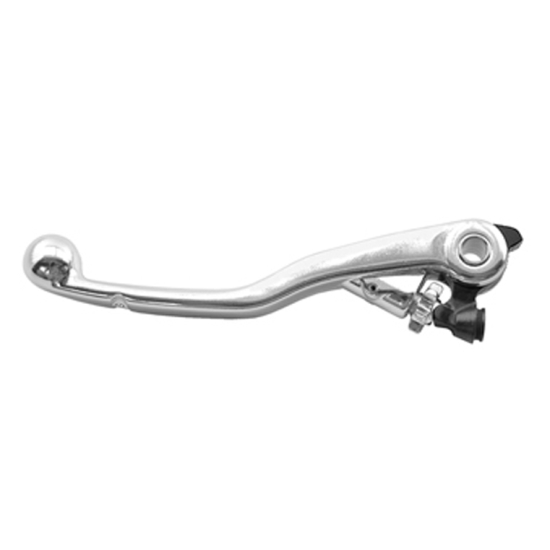 ART (VICMA) DŹWIGNIA SPRZĘGŁA KTM 125/250 2T HUSQVARNA 125/250/300 TE/TXi/TX KUTA, KOLOR SREBRNY (DSKT05SV) (POMPA MAGURA) (75261)
