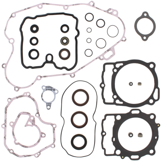 WINDEROSA (VERTEX) KOMPLET USZCZELEK KTM EXC 450 09-11, EXC 530 09-11, EXC-R 450 08, EXC-R 530 08, XCR-W 450 08 (Z USZCZELNIACZAMI SILNIKOWYMI)