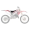 BLACKBIRD POKROWIEC / POSZYCIE NA SIEDZENIA HONDA CR 125/250 '02-'07, CRF 450R '02-'04 DREAM 4 KOLOR CZARNY/CZERWONY/BIAŁY