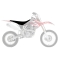 BLACKBIRD POKROWIEC / POSZYCIE NA SIEDZENIE HONDA CRF 150R '07-'23 PYRAMID (PMD), KOLOR CZARNY