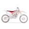 BLACKBIRD POKROWIEC / POSZYCIE NA SIEDZENIE HONDA CRF 250R '10-'13, CRF 450R '09-'12 DOUBLE GRIP 3, KOLOR CZARNY CZERWONY