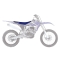 BLACKBIRD POKROWIEC / POSZYCIE NA SIEDZENIE YAMAHA YZ 250F '10-'13 DOUBLE GRIP 3 KOLOR CZARNY NIEBIESKI