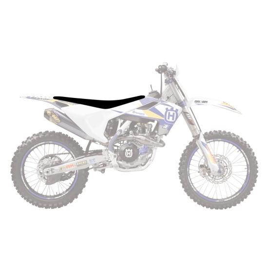 BLACKBIRD POKROWIEC / POSZYCIE NA SIEDZENIE HUSQVARNA FC/TC '16-'18, TE/FE '17-'19 PYRAMID (PMD) KOLOR CZARNY