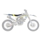 BLACKBIRD POKROWIEC / POSZYCIE NA SIEDZENIE HUSQVARNA FC/TC '16-'18, TE/FE '17-'19 DREAM 4 KOLOR CZARNY NIEBIESKI ŻÓŁTY