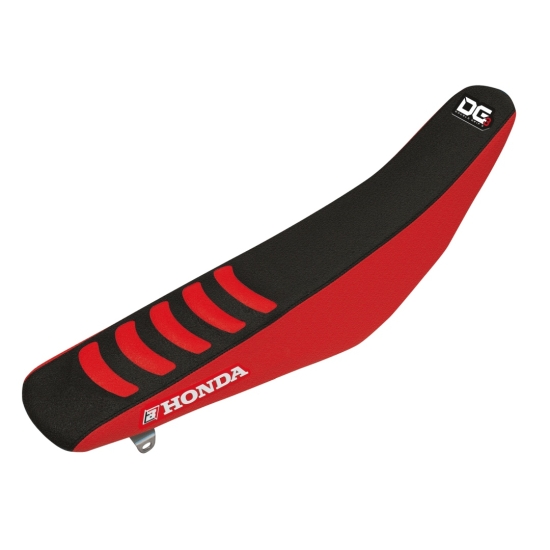 BLACKBIRD POKROWIEC / POSZYCIE NA SIEDZENIE HONDA CRF 250R '10-'13, CRF 450R '09-'12 DOUBLE GRIP 3, KOLOR CZARNY CZERWONY